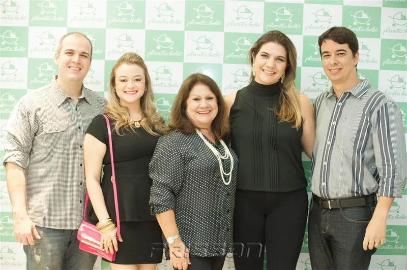 Arthur e Liziane Viana, Consita Oliveira, Luciana e Genário Reis