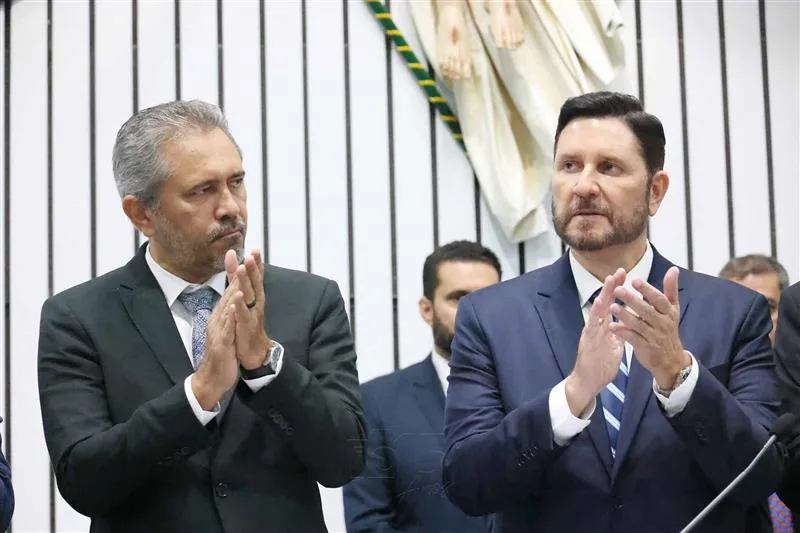 Elmano de Freitas e Romeu Aldigueri