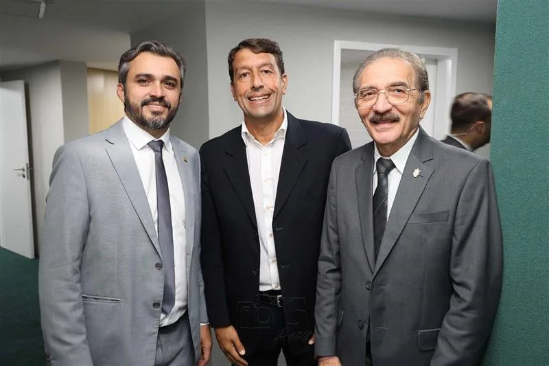 Nelinho Freitas, Gony Arruda e Walter Cavalcante
