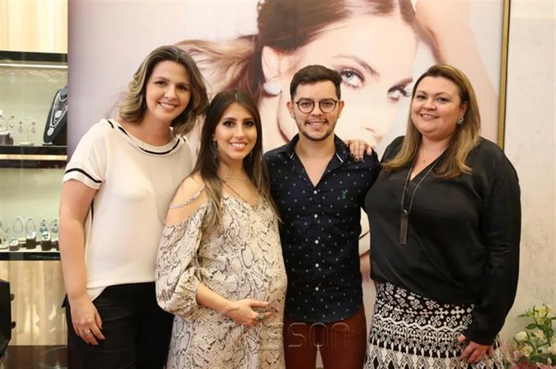 Alexia Fontes, Tayra Romcy, Juarez Sousa e Larissa Maia