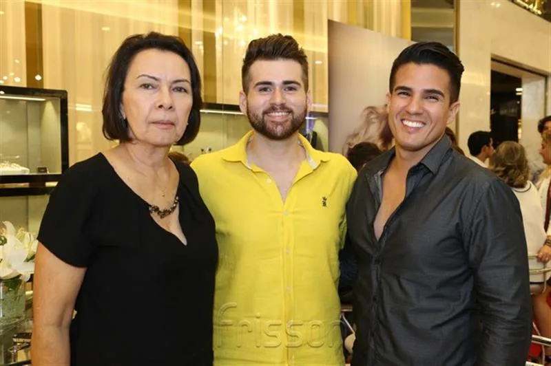 Cândida Teixeira, Glauber Lobo e Jonas Eugênio