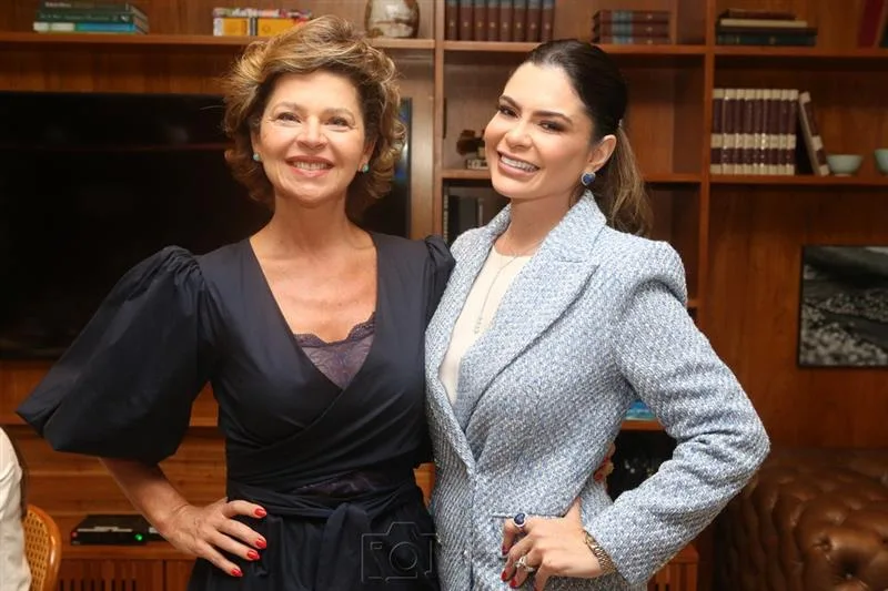 Ana Cristina Wolf e Dzrre Cavalcante
