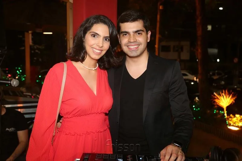 Carla Laprovitera e Pedro Garcia