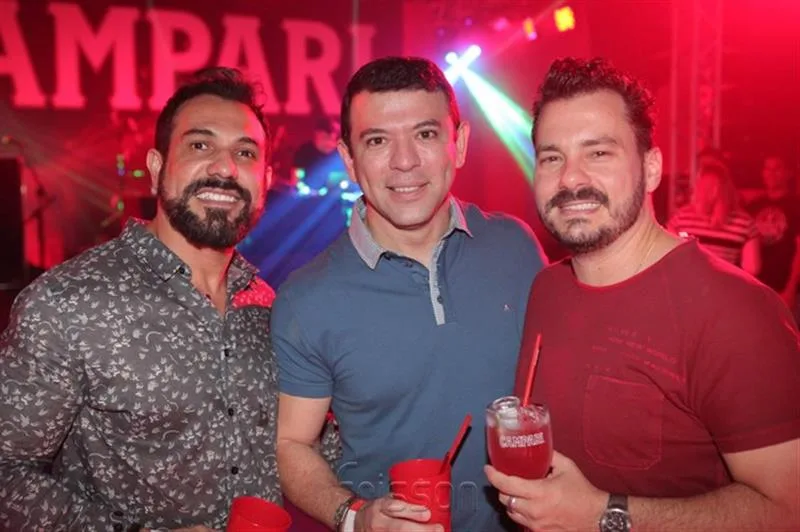 Adam Vieira, Alan Carvalho e Miguel Filho
