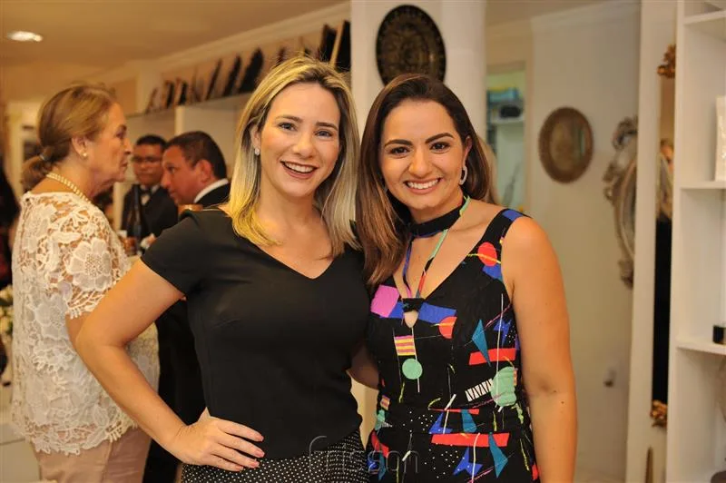 Gaída Dias e Cleane Fontenele