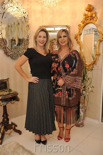 Gaída Dias e Sandra Hartmann