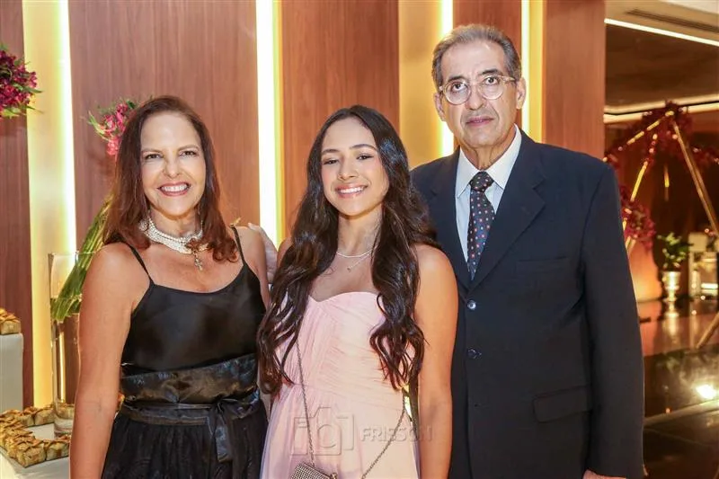 Ana Elisa Mota, Maria Clara e Carlos Barbosa