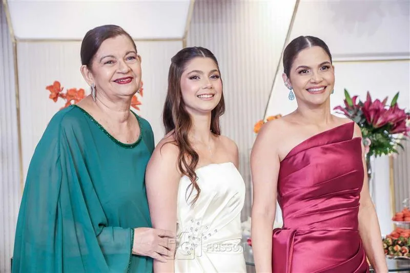 Belarmina, Gabriela e Manoela Ponte