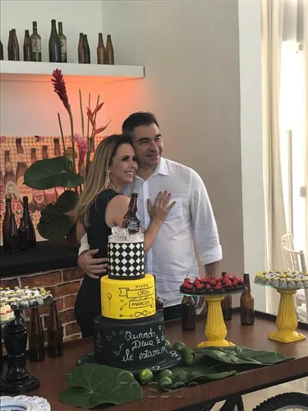 Liris Campelo e Marcos Helano Carneiro