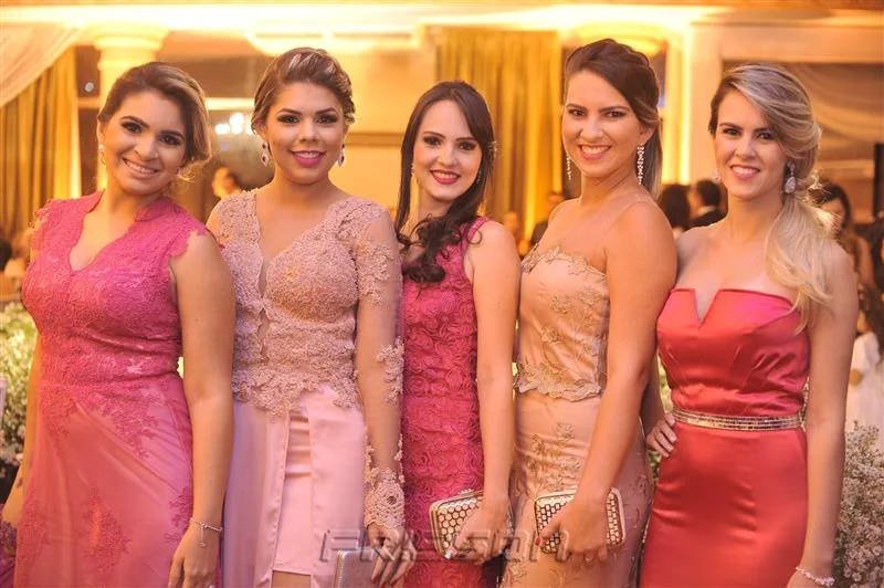 Amanda Viana, Ilana Assunção, Carla Varela, Amanda Xerez e Izabele Varela