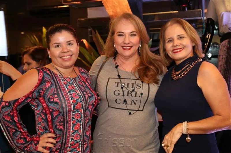 Carol Castro, Luiziane Cavalcante e Nicole Lobo