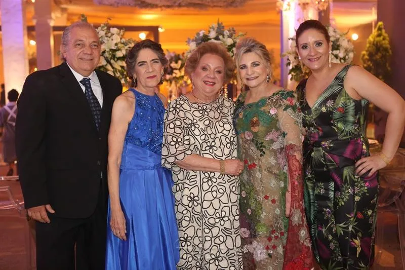 Waldo Filho, Waldilene Teles, Leda Craveiro, Rosângela Souza e Ledinha Craveiro