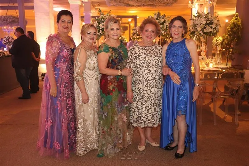 Fátima Serpa, Eliane Novaes, Rosângela Souza, Leda Craveiro e Waldilene Teles