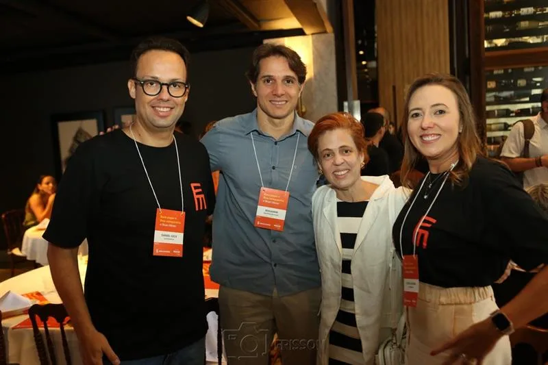 Daniel Joca, Benjamim Oliveira, Raquel Mendonça e Luiza Lacerda