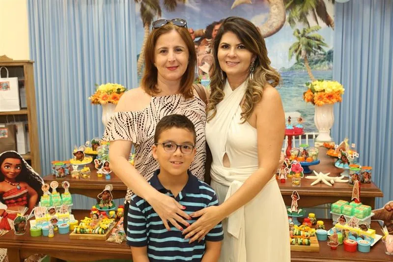 Adriana, Daniel Simões e Michelinne Pinheiro
