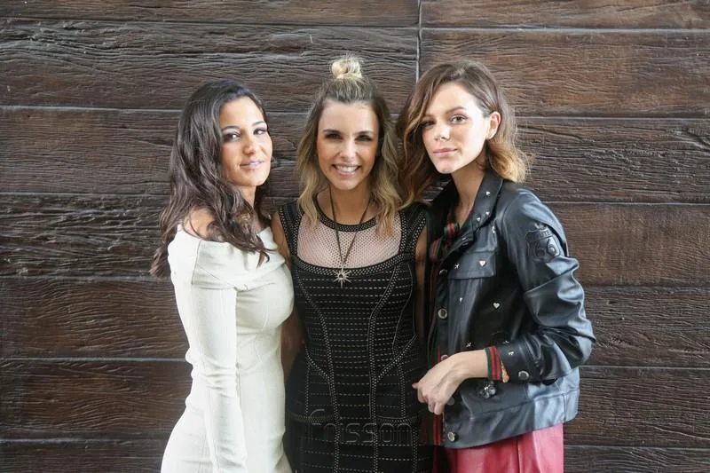 Aline Pinho, Liliana Diniz e Paulinha Sampaio