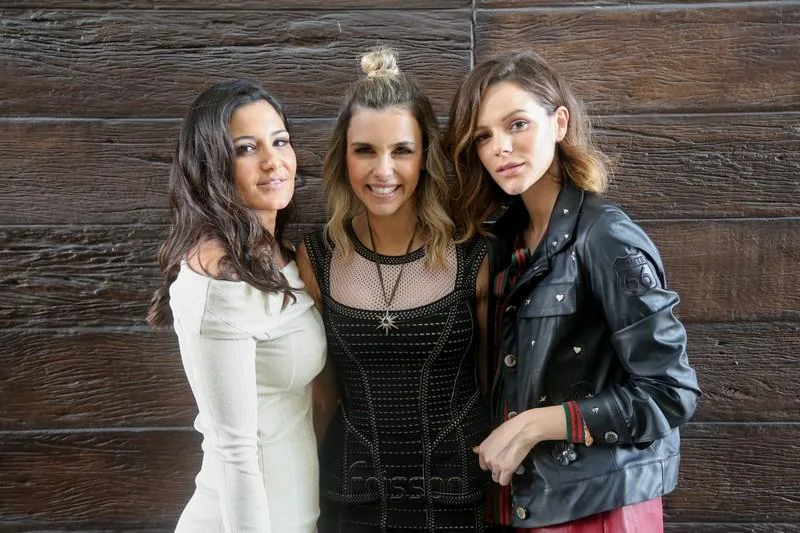 Aline Pinho, Liliana Diniz e Paulinha Sampaio