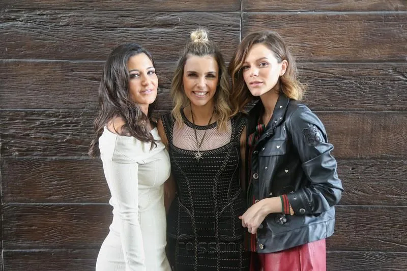 Aline Pinho, Liliana Diniz e Paulinha Sampaio