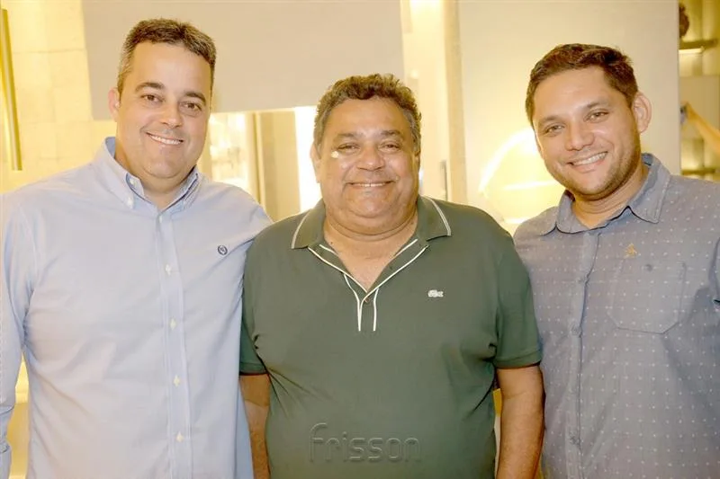 Andre Aguiar, Batista do Carmo e Rosberg Nixon