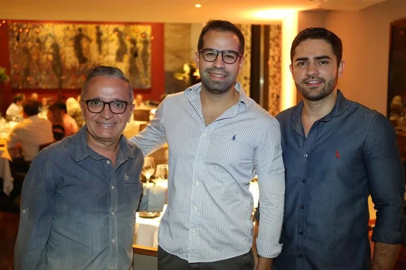 Danilo Nuto, Luis Mafrense e Diego Queiroz
