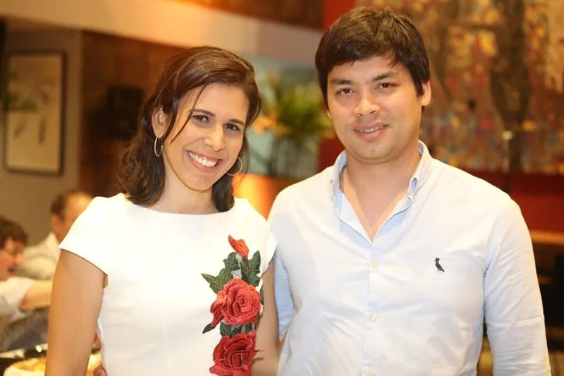 Gisela e Thiago Fujiwara