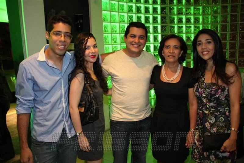 Alberto Pinheiro, Cynthia Nunes, Regis Vieira, Gorete e Danielle Pinheiro