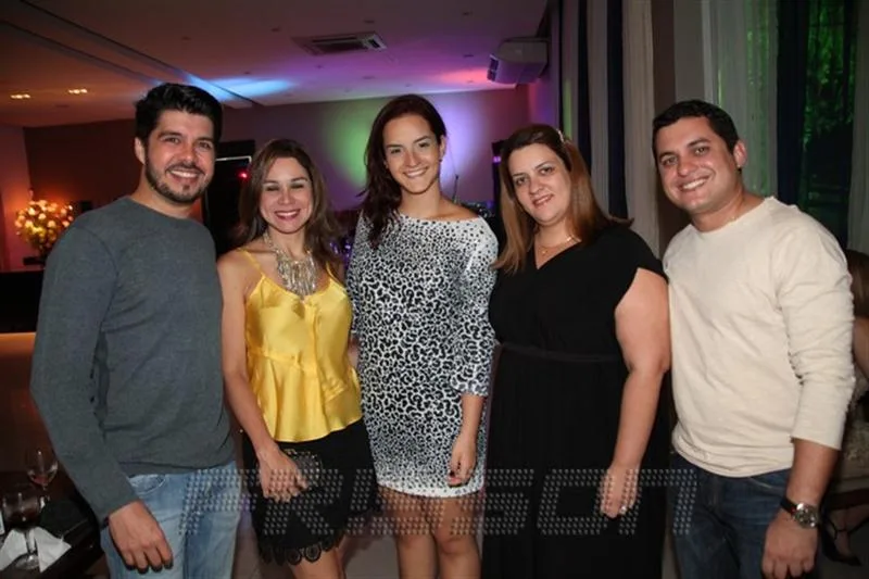 Armando Barroso, Ingrid Feitosa, Renata, Claudia Felix e Regis Vieira