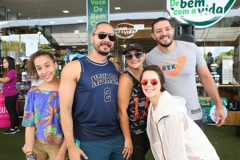 Beatriz Guedes, Alan Coutinho, Jacy Ribeiro, Paulinha Sampaio e Felipe Gurgel