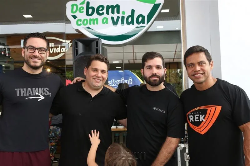 Bernardo Santana, Daniel Negreiros, Felipe Rocha e Reginaldo Silva