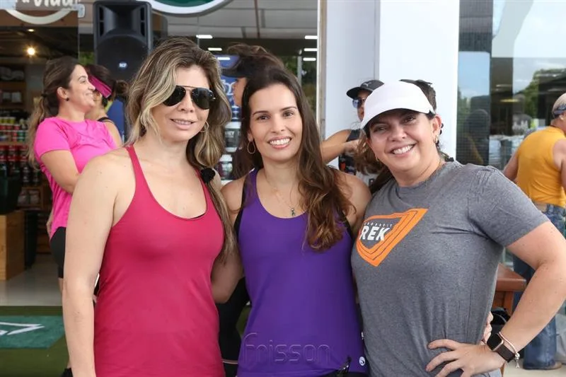 Camilla Paiva, Gabriella Aguiar e Erica Lima