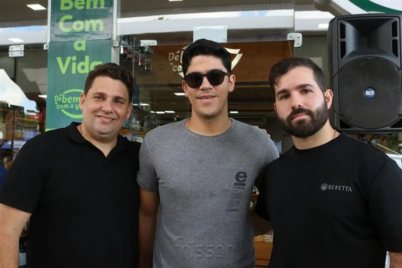 Daniel Negreiros, Vitor Montenegro e Felipe Rocha