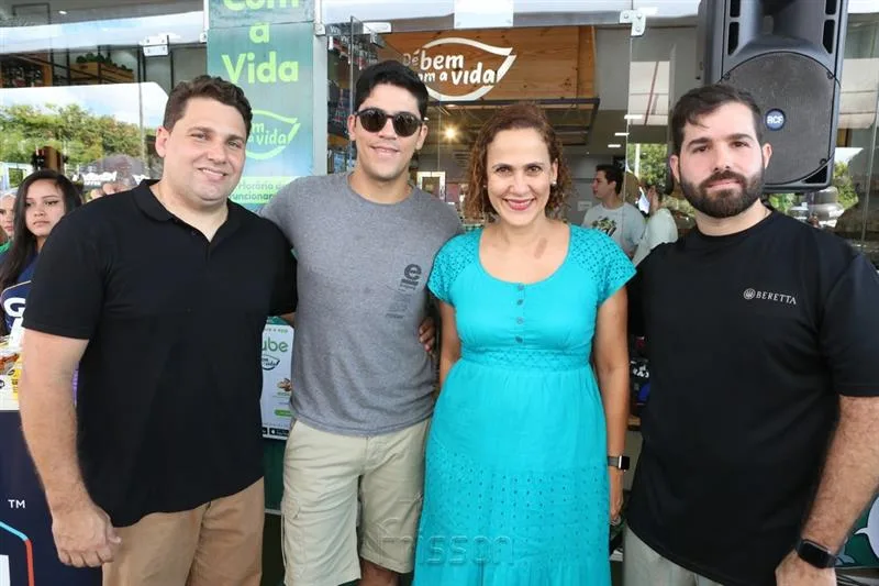Daniel Negreiros, Vitor, Sanzia Montenegro e Felipe Rocha