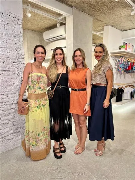 Gisele Studart, Liana Sá, Daniela Rolim e Michelle Vasconcelos