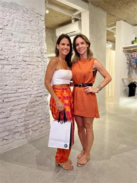 Izabela Quinderé Valença e Daniela Rolim