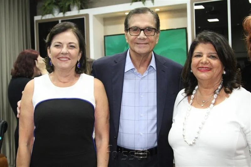 Ana, Beto Studart e Luiza Helena Trajano