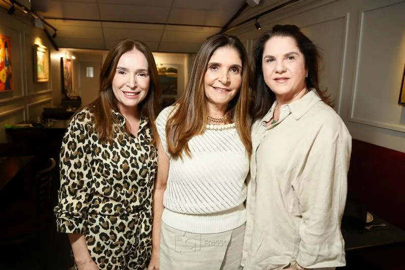 Adriana Teixeira, Chrystiane Figueiredo e Bebeu Ary
