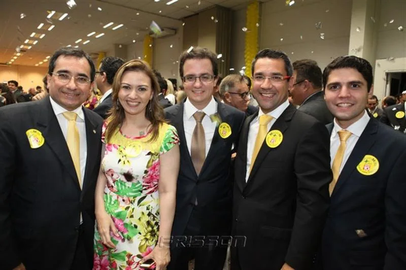 Jardson Cruz, Ana Karine Moreira, Caio Rocha, Sávio Aguiar e Patriarca Brandão