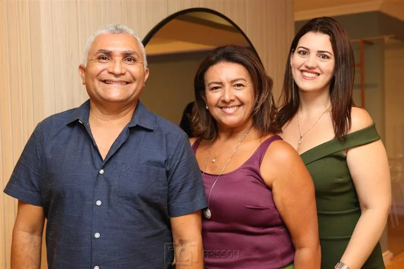 Cleyton Elias, Cida Fiúza e Jociele Magalhães