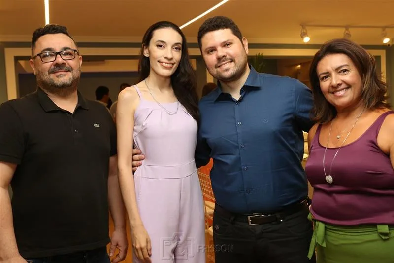 Ênio Dourado, Auricelia Feitosa, Emanuel Sousa e Cida Fiúza