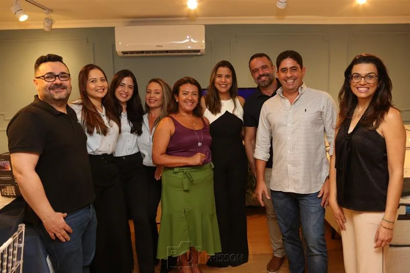 Ênio Dourado, Ticiane Oliveira, Carolina Eva, Gardênia Gomes, Cida Fiúza, Larissa Maciel, Vicente Paiva, Marcos Sá e Olga Fonseca