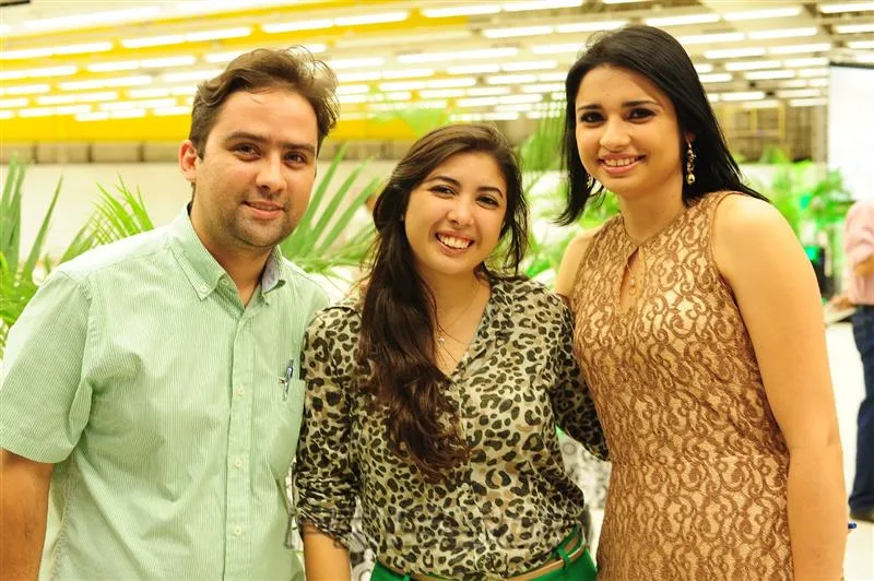 Bruno Rodrigues, Carla Jamila e Márcia Rodrigues