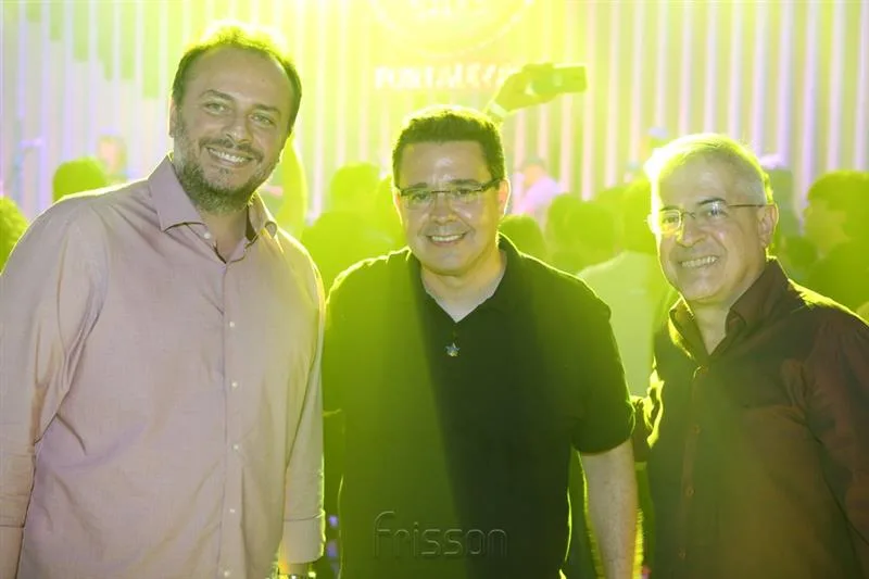 Adriano Nogueira, Samuel Sicchierrolli e Paulo César Norões