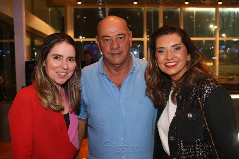 Águeda Muniz, Fernando e Marcia Travessoni