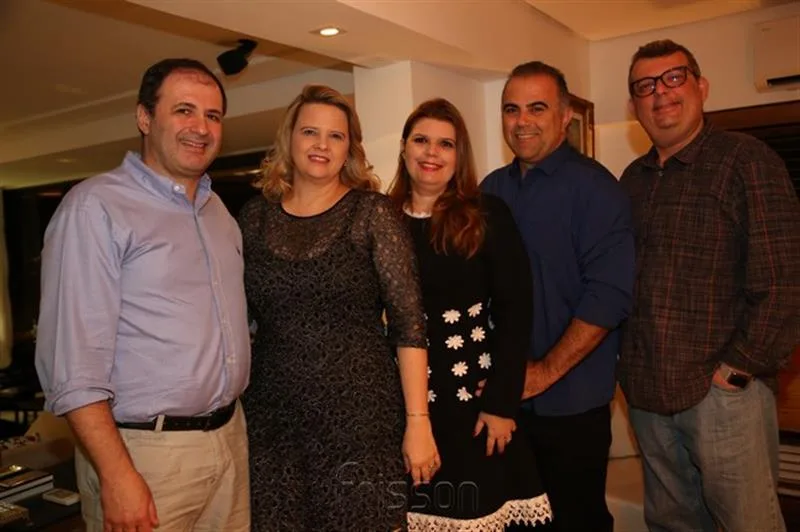 Alberto, Ãngela Arruda, Danielle, Valdisio Pinheiro e Danilo Arruda