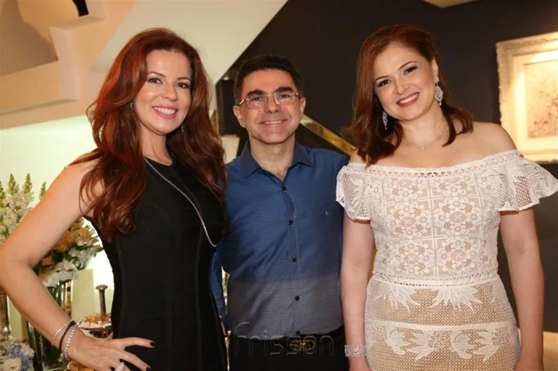Claudia Quental, Cheyla e Isaac Furtado
