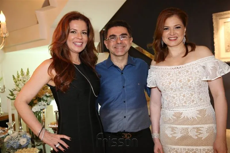 Claudia Quental, Cheyla e Isaac Furtado