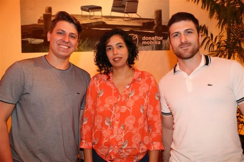 Bruno Faucz, Daniela Ferro e Daniel Simonini