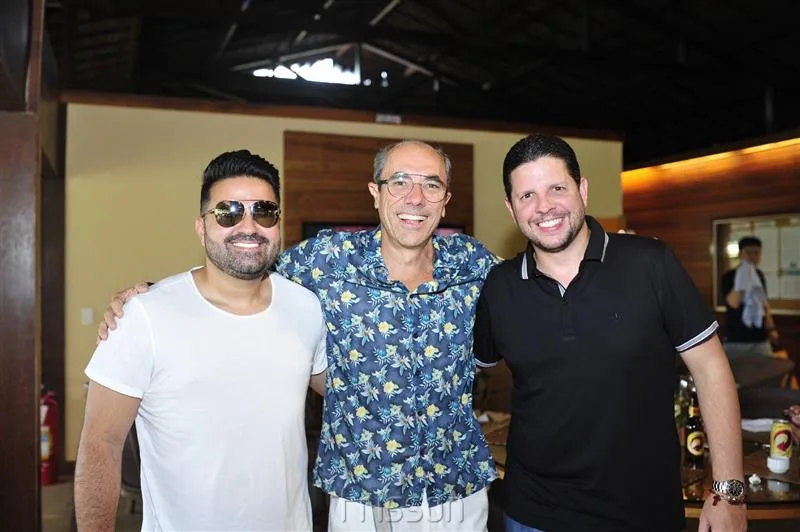 Bruno Almeida, Douglas Santos e Homero Silva
