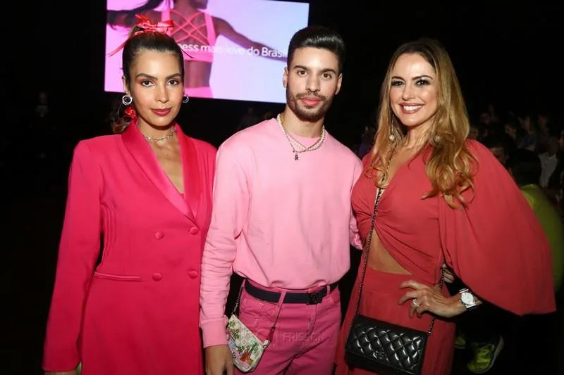 Cláudia Almeida, Júnior Lima e Flávia Cavalcante