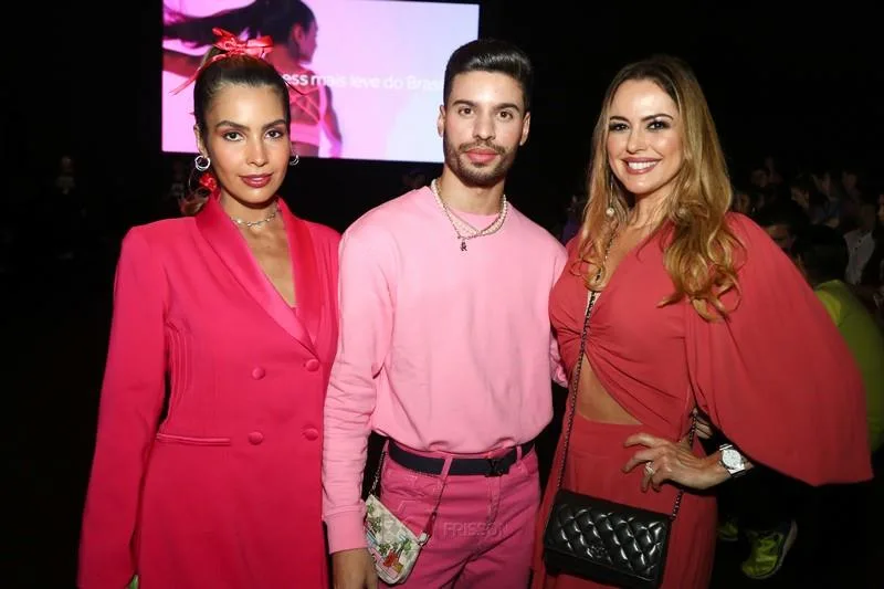 Cláudia Almeida, Júnior Lima e Flávia Cavalcante